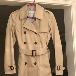 Water-Resistant Classic Trench Coat